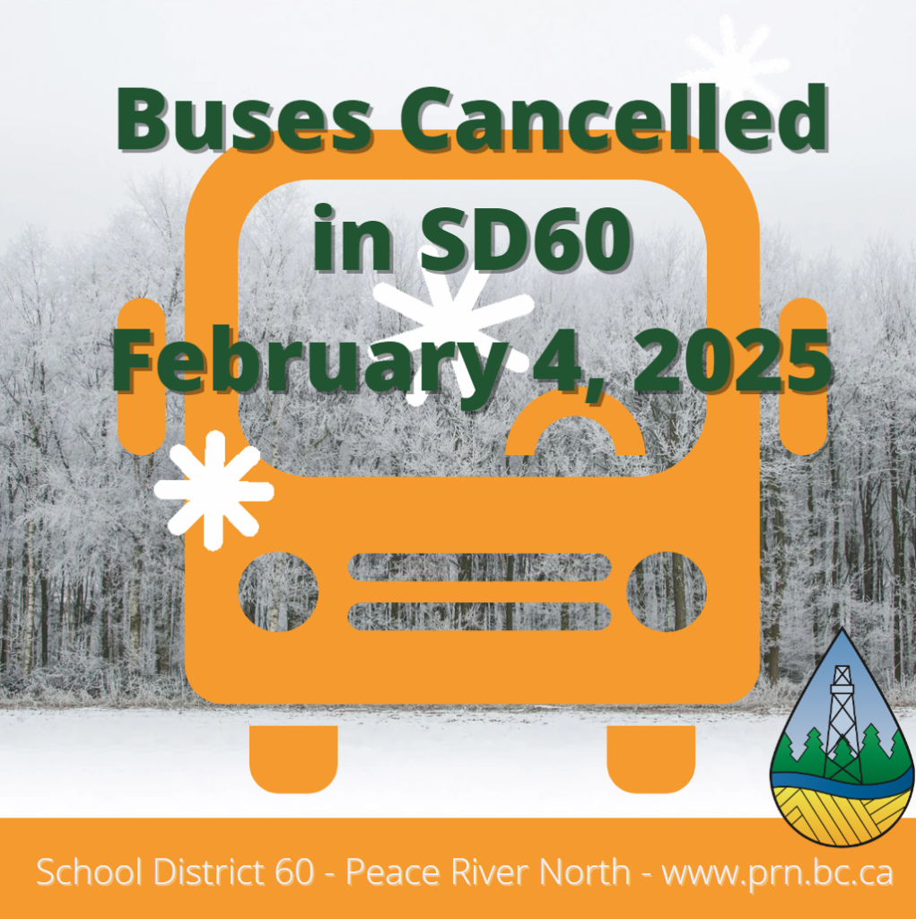 Buses Cancelled in SD60 - February 4, 2025